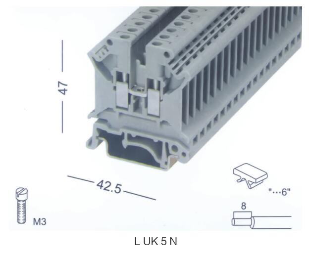 F01通用型接地端子（L UK）系列